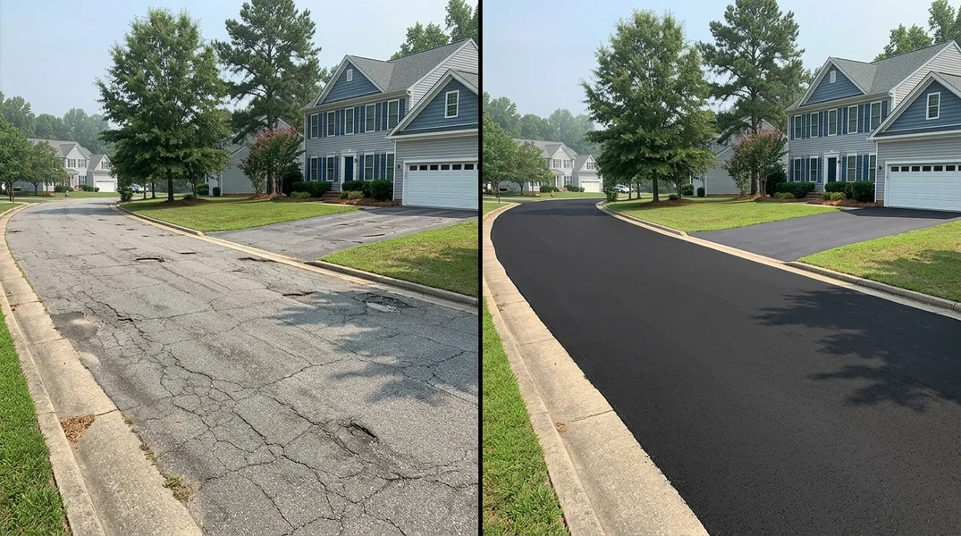 Result asphalt paving in Richmond - Richmond Asphalt Paving