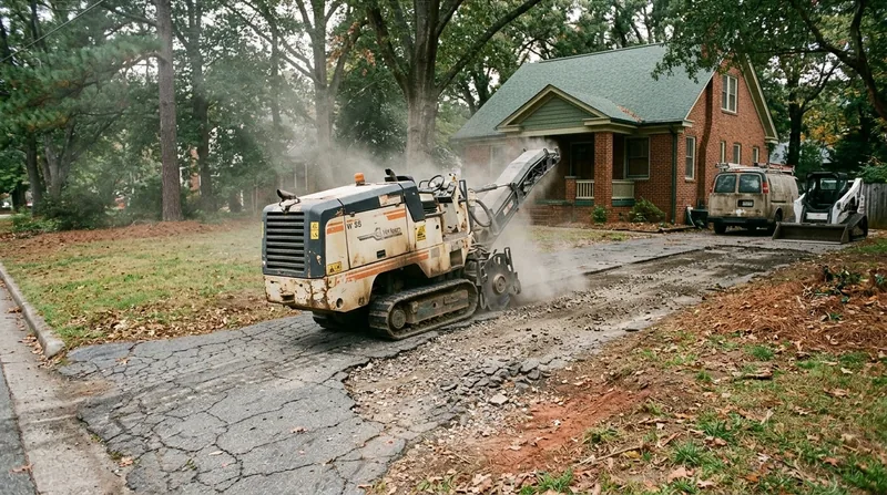 Asphalt Milling & Removal Richmond
